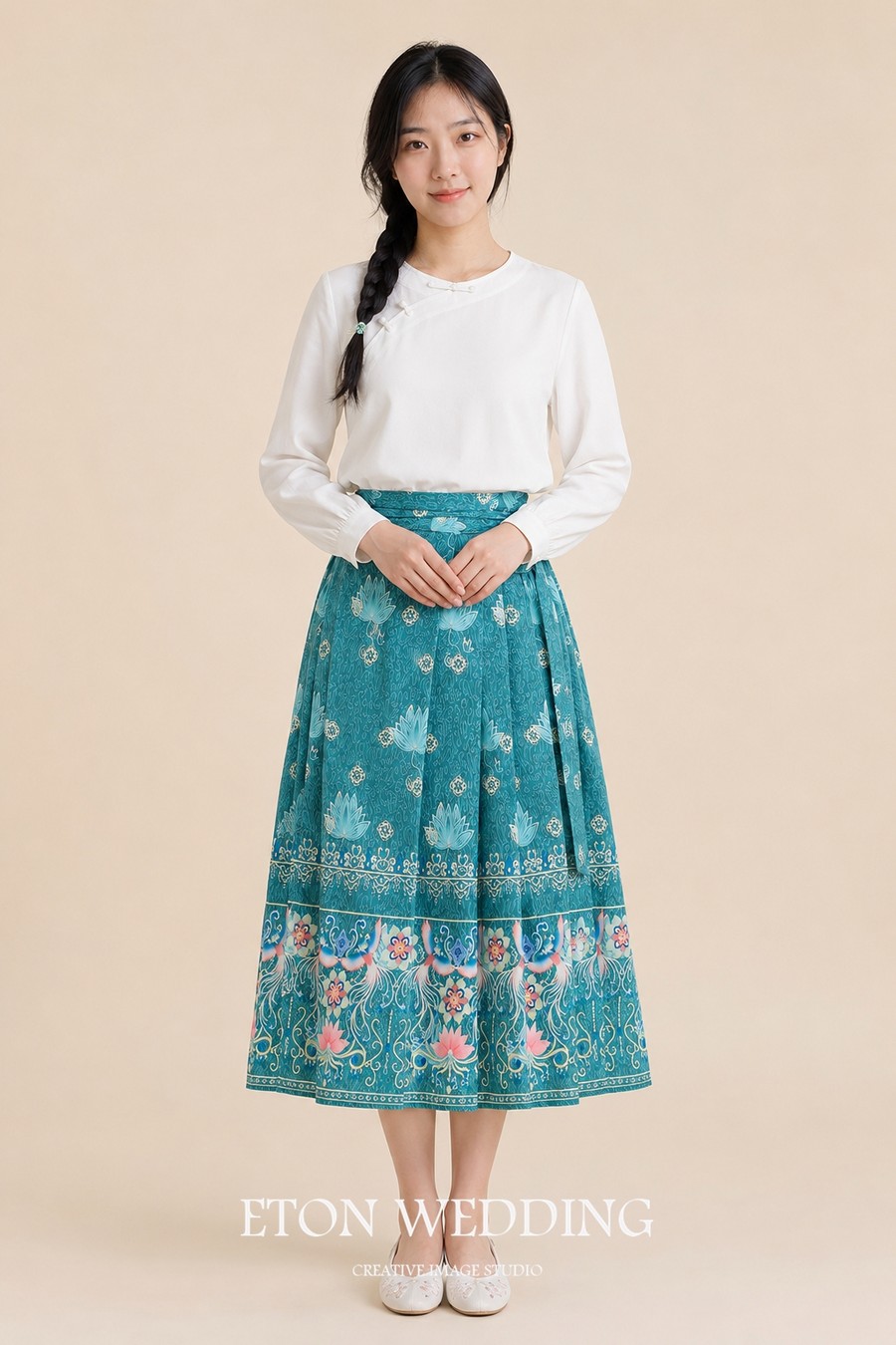 馬面裙,馬面裙推薦,中式裙,馬面服,馬面服婚紗